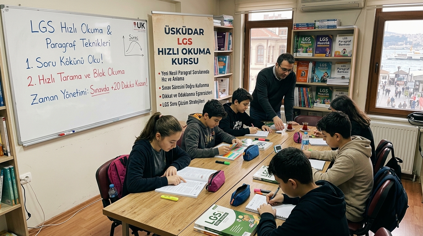 Üsküdar LGS Hızlı Okuma Kursu