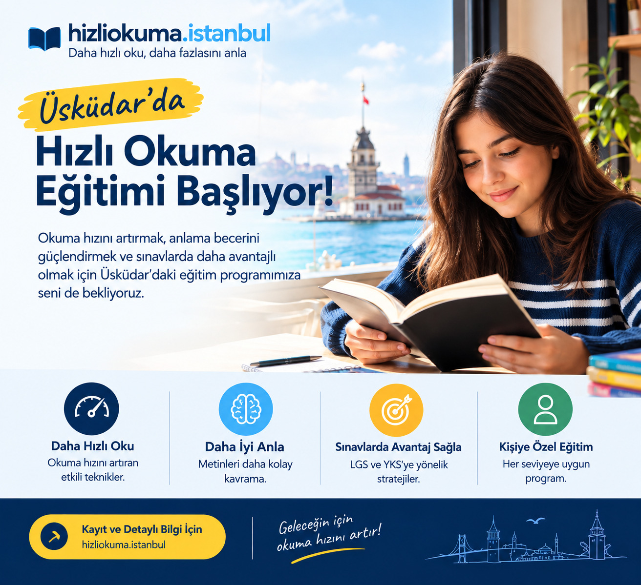 LGS ve YKS öğrencileri için anlayarak hızlı okuma çalışmaları